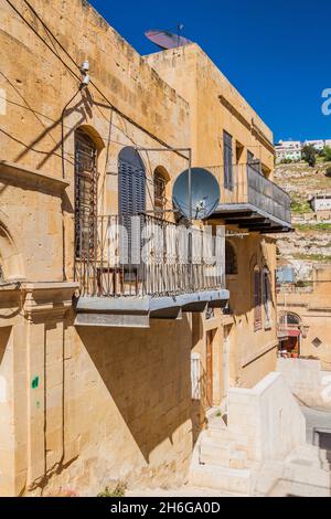 Häuser im Zentrum von Salt, Jordanien Stockfoto