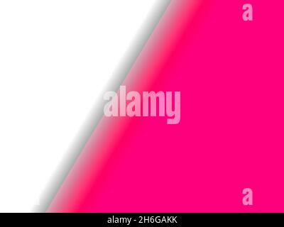Abstrakte Werbung, rosa weiß Gradienten verschwommen lebendige dynamische künstlerische dekorative fluoreszierende moderne Muster Stockfoto