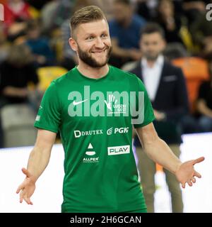 POLEN, TSCHENSTOCHAU, SCHLESIEN - 29. Dezember 2017: Kuba Blaszczykowski, Stockfoto