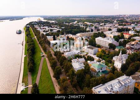 Stadtbild von Jaroslawl, Russland Stockfoto