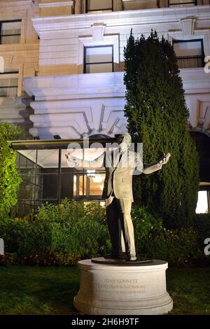 Tony Bennetts „Ich habe mein Herz in San Francisco verloren“ debütierte im Fairmont Hotel Stockfoto