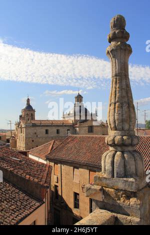 Vistas y calles de Ciudad Rodrigo. Stockfoto