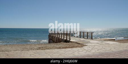 Playas y Parques de Marina d'Or. Stockfoto