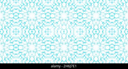Krokodillederstruktur. Handgezeichneter Hintergrund. Beschädigte Eidechse Silhouette. Solide Reptilien-Tapete. Gealtertes Textildesign. Weiß und Blau Nahtloses Cro Stockfoto