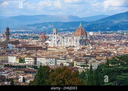 Blick Über Florenz Stockfoto