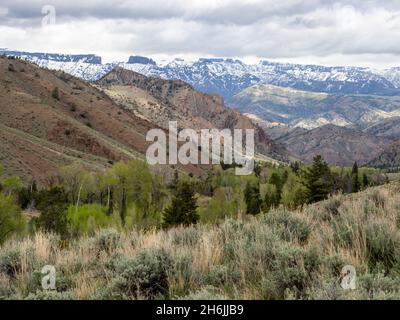 Die Washakie Wilderness Area im Shoshone National Forest, Wyoming, Vereinigte Staaten von Amerika, Nordamerika Stockfoto