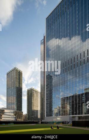 Canary Wharf, Docklands, London, England, Vereinigtes Königreich, Europa Stockfoto