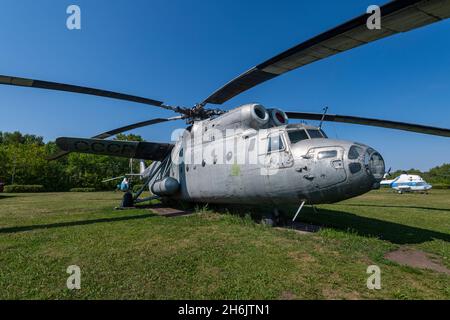 Uljanowsk Flugzeugmuseum, Uljanowsk, Russland, Europa Stockfoto