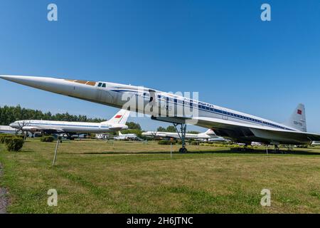 Uljanowsk Flugzeugmuseum, Uljanowsk, Russland, Europa Stockfoto