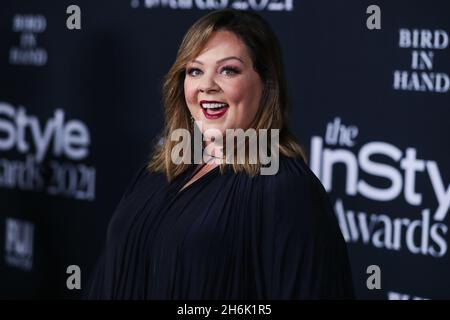 LOS ANGELES, KALIFORNIEN, USA - 15. NOVEMBER: Die Schauspielerin Melissa McCarthy kommt bei den 6. Jährlichen InStyle Awards 2021 an, die am 15. November 2021 im Getty Center in Los Angeles, Kalifornien, USA, abgehalten werden. (Foto von Xavier Collin/Image Press Agency/Sipa USA) Stockfoto