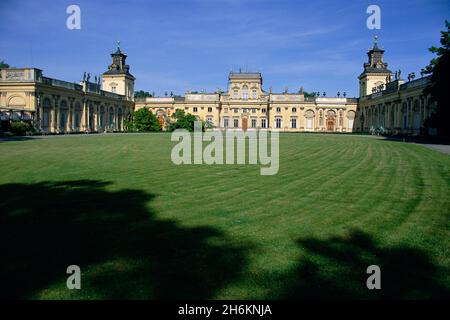Lazienki Palast (Palast auf der Insel), Königlicher Kurpark, Warschau, Polen Stockfoto