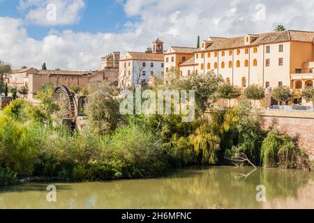 Albolafia Wassermühle in Cordoba, Spanien Stockfoto