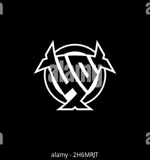 YO Monogram Logo-Buchstabe mit Dreieck-Schild und kreisförmiges Design auf isoliertem Hintergrund. Dreieck-Monogramm-Logo, Schild-Monogramm-Logo, Trian Stock Vektor