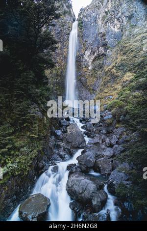 Wasserfall in der Wildnis Stockfoto