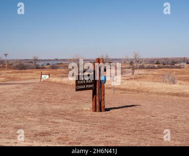 Foss State Park, Foss, OK. Stockfoto
