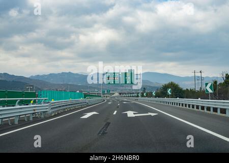 Zhangjiakou chung Autobahn Stockfoto