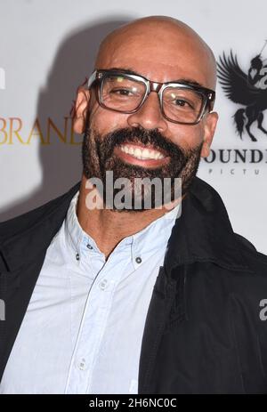 West Hollywood, Kalifornien, USA 16. November 2021 Don Hannah nimmt an der Premiere von "Pups Alone" im London Hotel am 16. November 2021 in West Hollywood, Kalifornien, USA Teil. Foto von Barry King/Alamy Live News Stockfoto