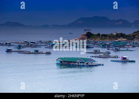 Insel Binh Hung, Ninh Thuan Provinz, Vietnam Stockfoto