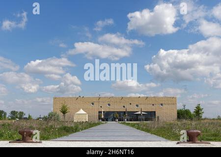 Forum Terra Nova, Tagebau Hambach, Elsdorf, NRW, Deutschland Stockfoto