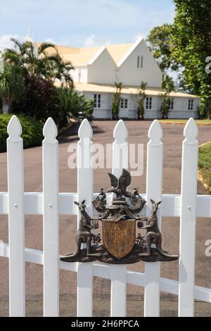 Das Government House, Darwin, Northern Territory, Australien Stockfoto