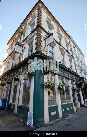 Das denkmalgeschützte Gebäude des Saddle Inn in der Dale Street Liverpool merseyside uk Stockfoto