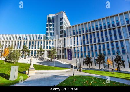 Das City of Glasgow College wurde 2010 durch die Zusammenführung von drei Colleges gegründet und hat heute 27000 Studenten in allen Disziplinen. Glasgow, Schottland, Großbritannien Stockfoto