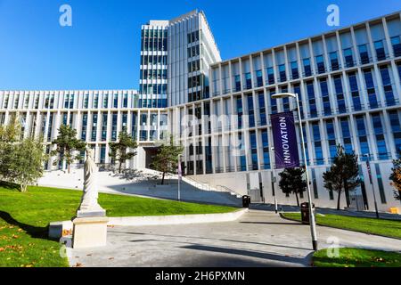 Das City of Glasgow College wurde 2010 durch die Zusammenführung von drei Colleges gegründet und hat heute 27000 Studenten in allen Disziplinen. Glasgow, Schottland, Großbritannien Stockfoto