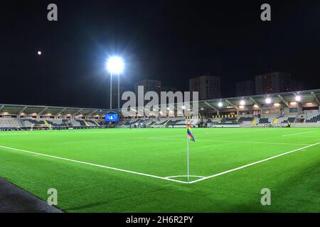 Göteborg, Schweden. November 2021. Hisingen Arena, Göteborg, Schweden, 17. November 2021: Hisingen Arena vor dem UEFA Womens Champions League-Spiel in der Gruppe D zwischen BK Hacken und Benfica Lissabon am 17 2021. November in der Hisingen Arena in Göteborg, Schweden Peter Sonander/SPP Credit: SPP Sport Press Photo. /Alamy Live News Stockfoto