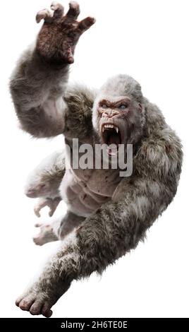 VERÖFFENTLICHUNG: 13. April 2018 TITEL: Rampage STUDIO: New Line Cinema REGIE: Brad Peyton PLOT: Als sich drei verschiedene Tiere mit einem gefährlichen Erreger infizieren, versuchen ein Primatologe und ein Genetiker gemeinsam, Chicago zu zerstören, MIT den HAUPTROLLEN: Dwayne Johnson, Naomie Harris, Malin Akerman. (Bild: © New Line Cinema/Entertainment Picos) Stockfoto