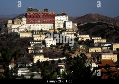 CHINA, CHENGDE, PUTUO ZONGCHENG TEMPEL Stockfoto