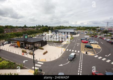 Trafford Retail Park, Manchester, M41 7FN Stockfoto