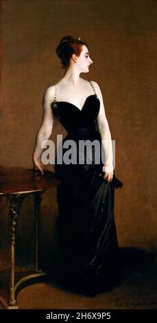 Madame X (Madame Pierre Gautreau) von John Singer Sargent (1856-1925), Öl auf Leinwand, 1883/4 Stockfoto