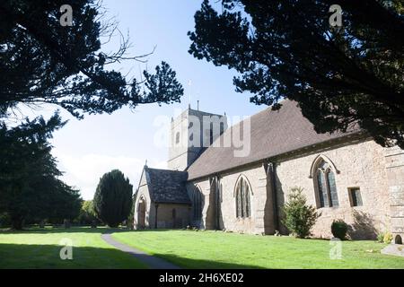 St Mary's Church, Eardisland, Herefordshire Stockfoto