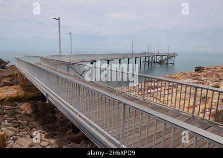 Nightcliff Jetty in Darwin, Northern Territory, Australien Stockfoto