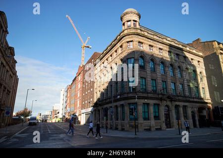 beetham Court ehemaliges merseytravel Gebäude 51-55 Tithän Straße an der Kreuzung mit Pall Mall Liverpool merseyside uk Stockfoto