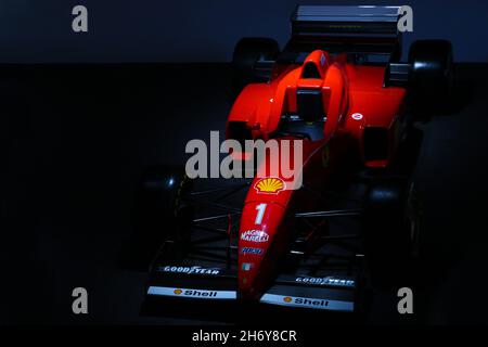 Micheal Schumachers ferrari Formel-1-Rennwagen in Maranello Stockfoto