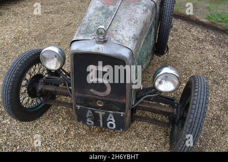 BSA Grimsthorpe Castle, in der Nähe von Bourne, vintage Speed Trials, 26. August 2018 Stockfoto