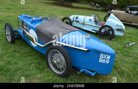 #55 MG PA Special, Grimsthorpe Castle, in der Nähe von Bourne, vintage Speed Trials, 26. August 2018 Stockfoto