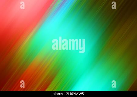 Abstrakter Bewegungsgeschwindigkeitseffekt auf die Stadt. Lebhafter, farbenfroher Hintergrund Stockfoto