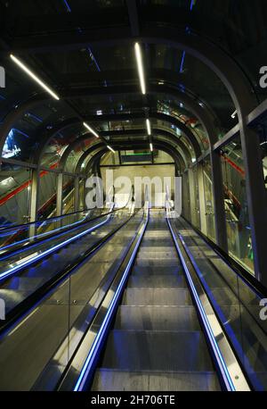 Der Yitzhak Navon Bahnhof in Jerusalem, Israel. Stockfoto