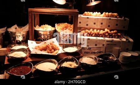 W Bangkok Hotel The Kitchen Table Sathorn Area Bangkok Thailand Stockfoto