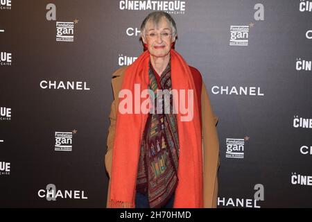 Paris, Frankreich, den 18. november 2021, restaurierte Version Projektion von 'L'Année dernière à Marienbad, Francine Berger, Schauspielerin, François Loock/Alamy Stockfoto