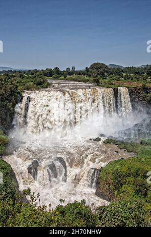 Nil, Blue Nile Falls, Wasserfälle, Landschaft, Reisen, Äthiopien, Afrika Stockfoto