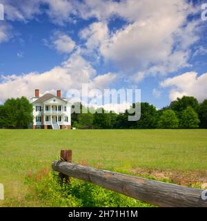 Kershaw Haus Camden SC revolutionären Krieg Park, USA Stockfoto