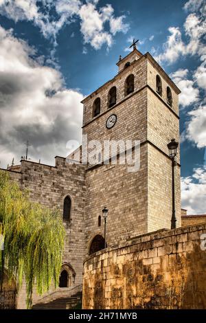 Landschaften der Gemeinde Kantabrien in Spanien. Stockfoto