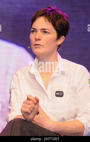 Dame Ellen Macarthur. London Boat Show, Excel, London. VEREINIGTES KÖNIGREICH Stockfoto