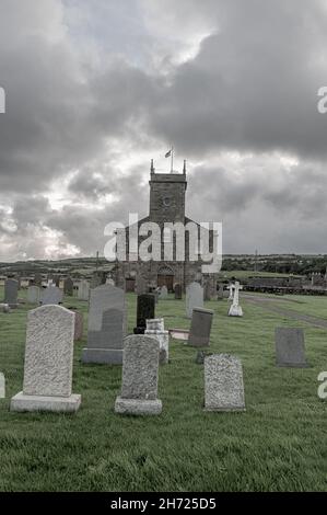 St. Bridget's Church, Moresby, Whitehaven Stockfoto