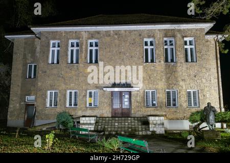 Museum zur Sitzung des AVNOJ (Antifaschistischer Rat für die Volksbefreiung Jugoslawiens) 2nd in Jajce (Bosnien und Herzegowina) Stockfoto