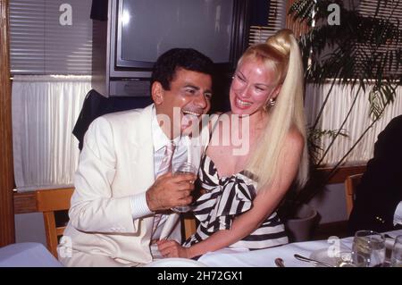 Casey Kasem und Jean Kasem um die 1980er Jahre Credit: Ralph Dominguez/MediaPunch Stockfoto