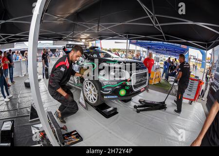 Falcon Hernandez Arminda Maria (Esp), Ford Fiesta Rally4, Copi Sport, Portrait während der FIA ERC Rally Islas Canarias 8th, 2021 Runde der FIA European Rally Championship 18, vom 20. Bis 2021. November 2021 in Las Palmas de Gran Canaria, Spanien - Foto Grégory Lenormand / DPPI Stockfoto